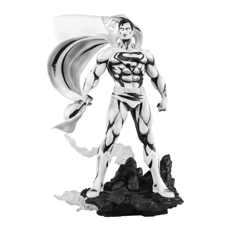 Superman - Superman (John Byrne) Black & White PVC 1:8 Scale Statue