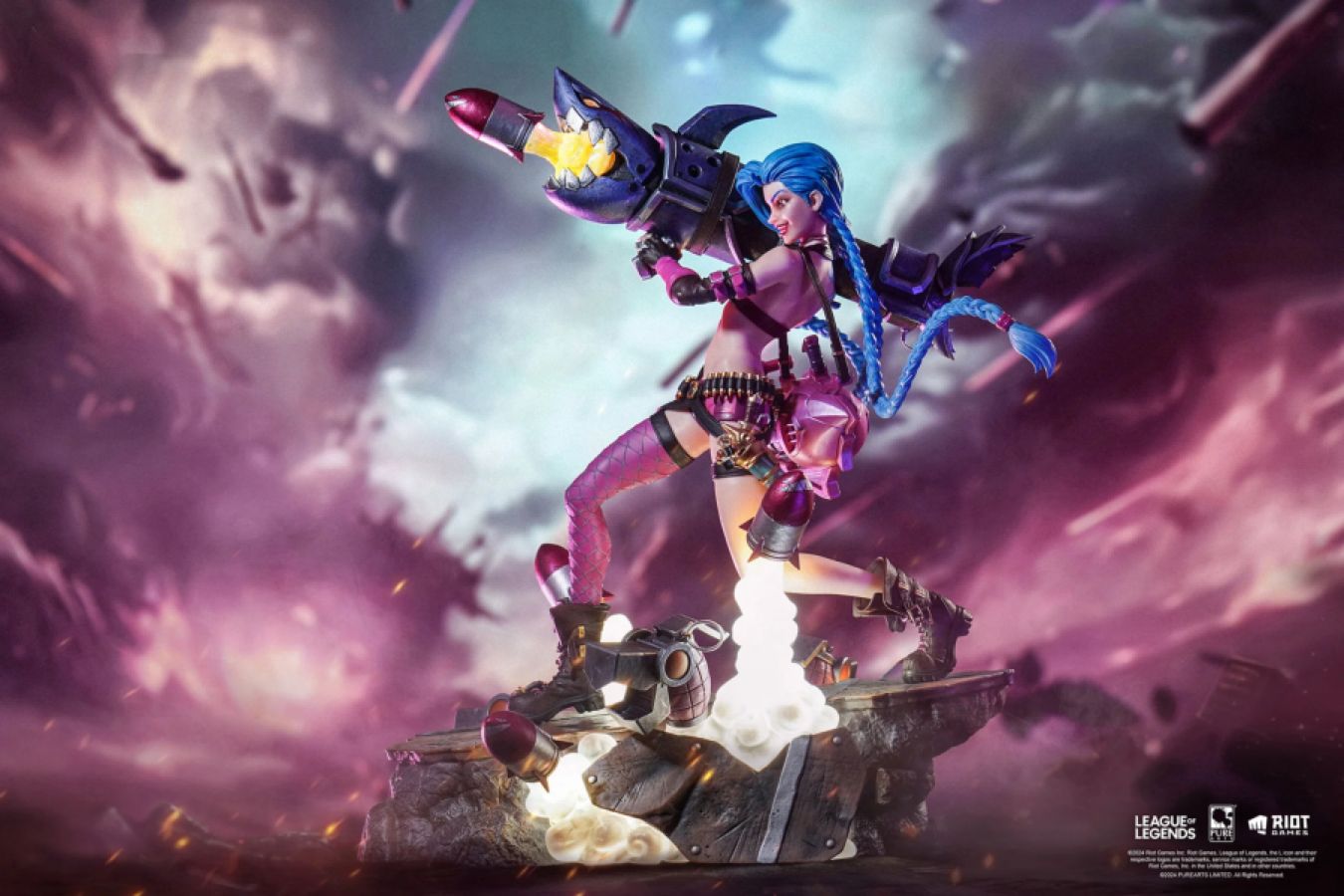 League of Legends - Jinx 1:6 Scale Statue