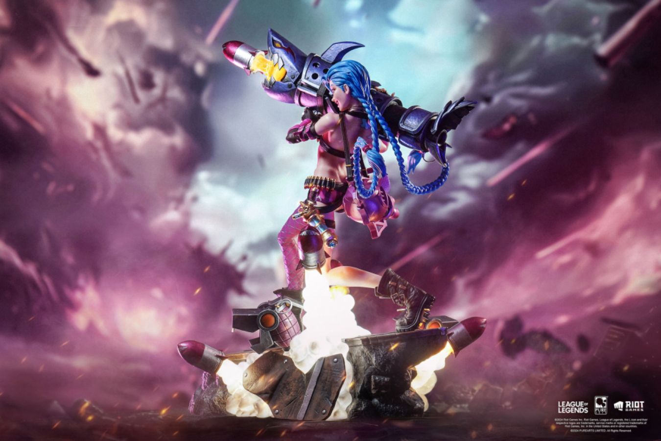 League of Legends - Jinx 1:6 Scale Statue