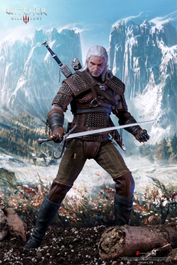 The Witcher 3 - Geralt of Rivia 1:6 Scale Articulated Figure