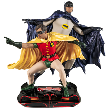 Batman (1966) - Batman & Robin 1:8 PVC Diorama