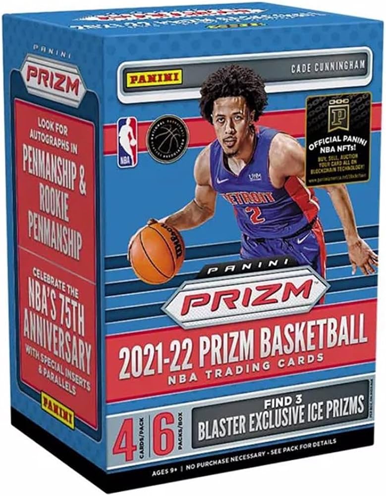 Panini 2021-22 Prizm NBA Basketball Blaster Box