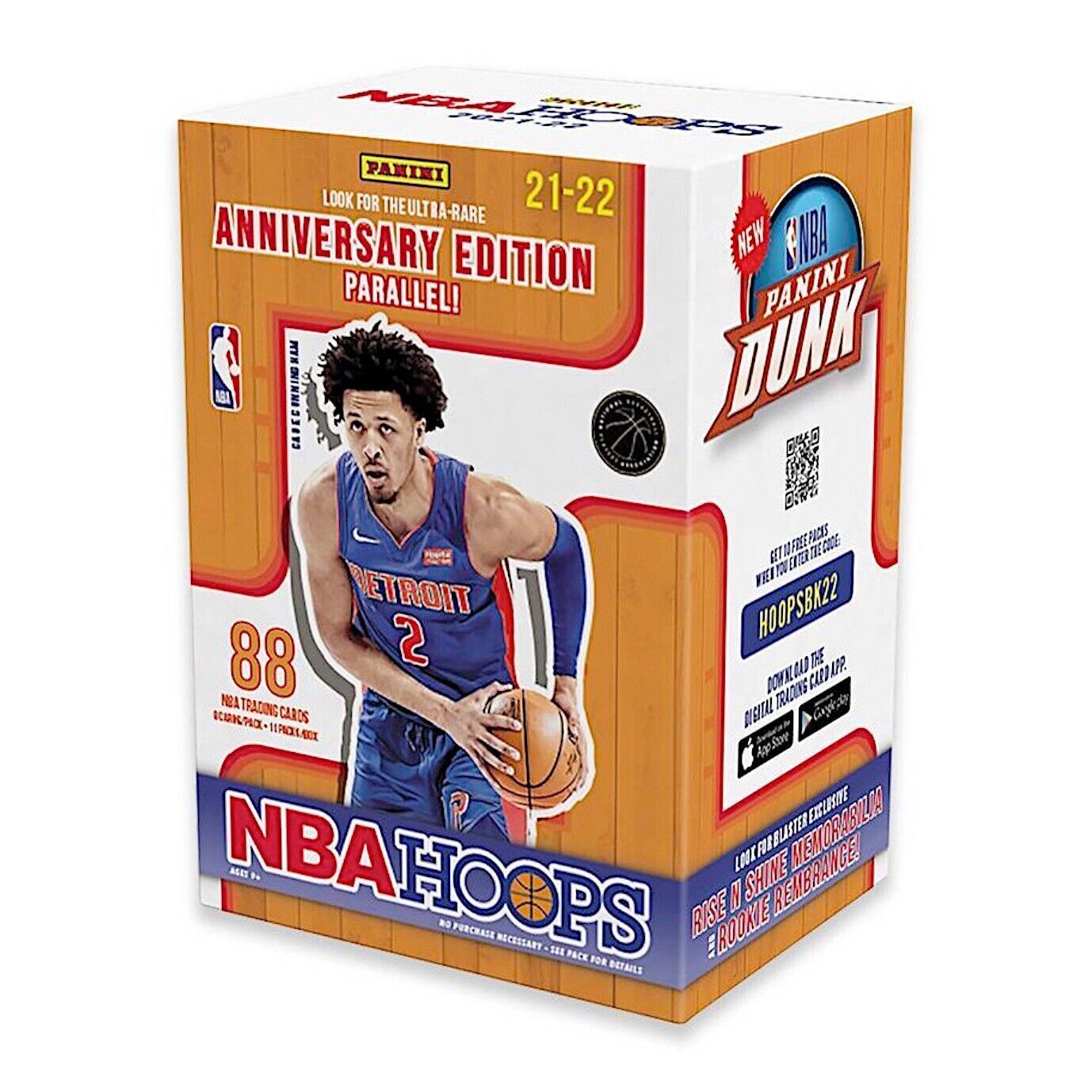 Panini 2021-22 NBA Hoops Basketball Blaster Box