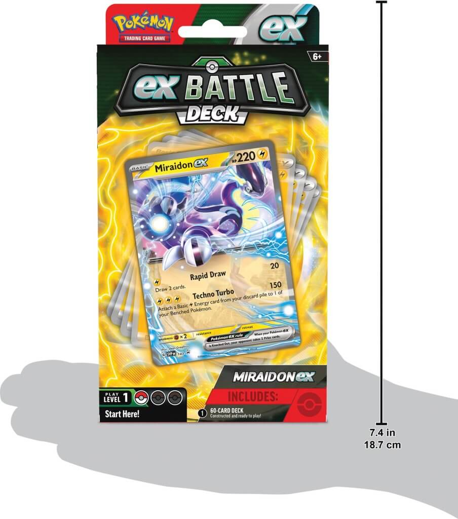 POKÉMON TCG Victini & Miraidon ex Battle Deck