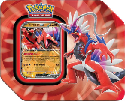 POKÉMON TCG - Koraidon ex Paldea Legends Tin