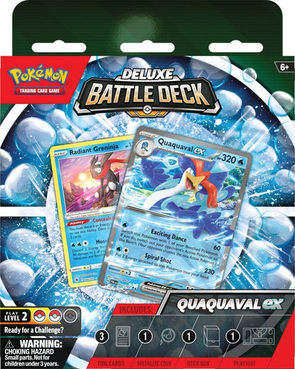 POKÉMON TCG Deluxe Battle Deck - Quaquaval  EX