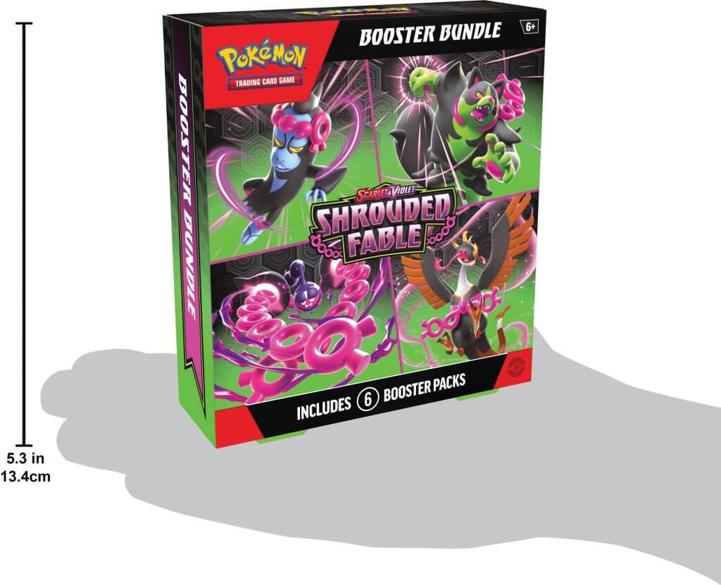 POKÉMON TCG Scarlet & Violet 6.5 Shrouded Fable Booster Bundle