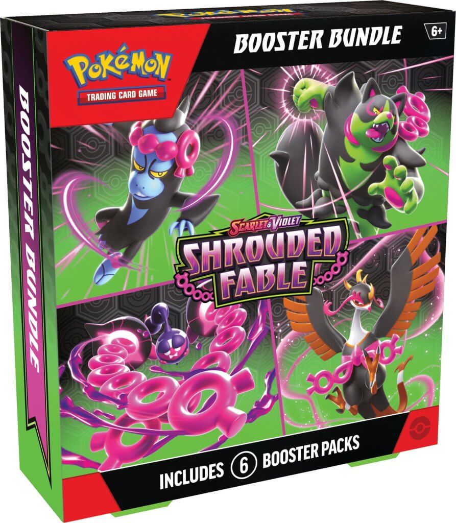 POKÉMON TCG Scarlet & Violet 6.5 Shrouded Fable Booster Bundle