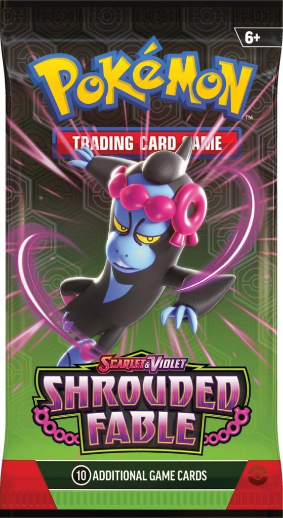 POKÉMON TCG Scarlet & Violet 6.5 Shrouded Fable Booster Bundle