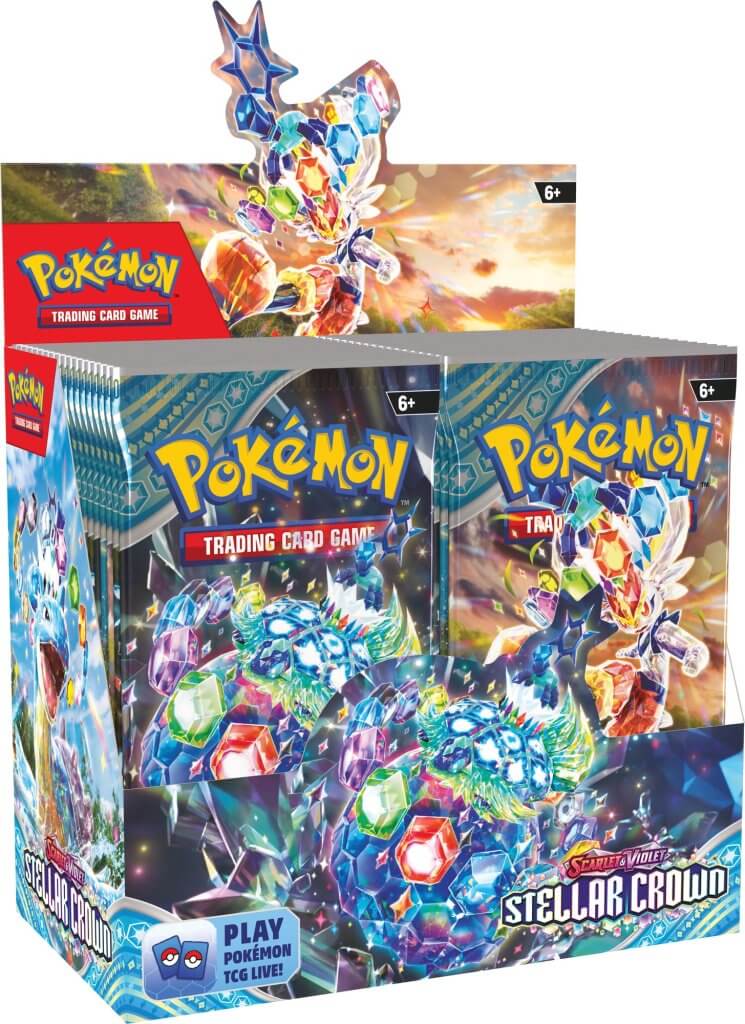 Stellar Crown - Pokémon TCG Scarlet & Violet SV7 Booster Box