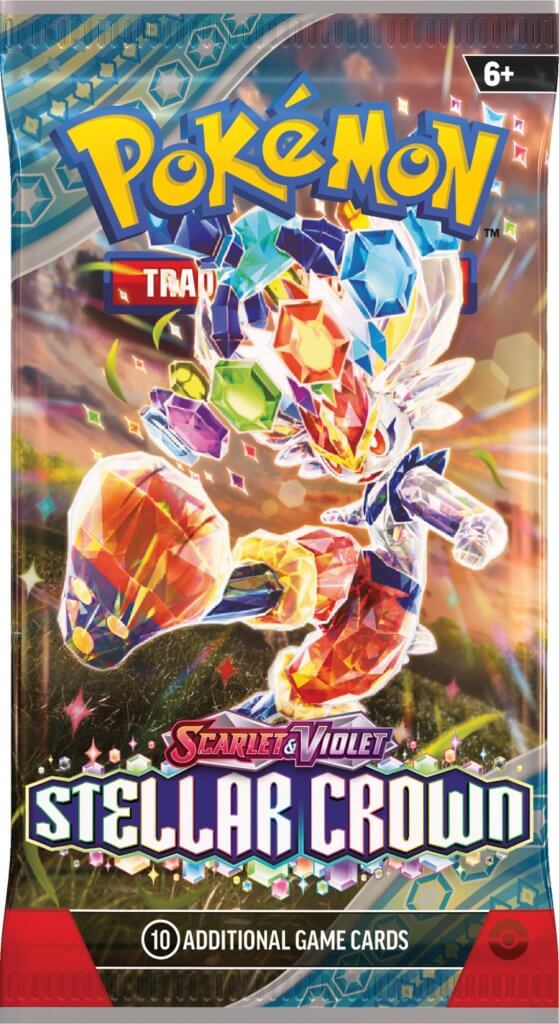 Stellar Crown - Pokémon TCG Scarlet & Violet SV7 Booster Pack