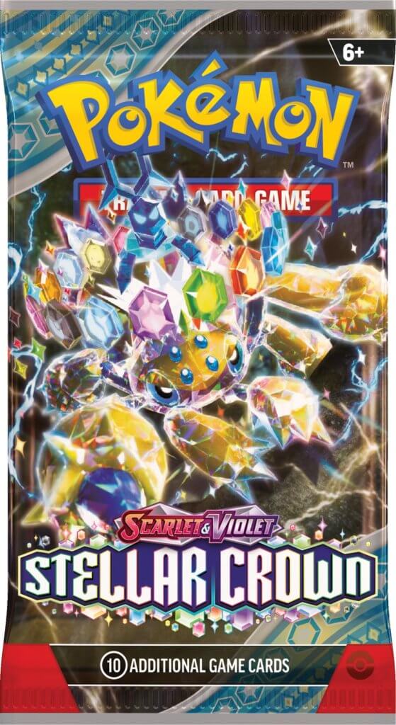 Stellar Crown - Pokémon TCG Scarlet & Violet SV7 Booster Pack