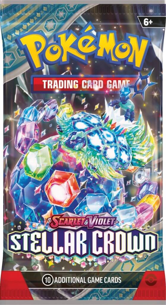 Stellar Crown - Pokémon TCG Scarlet & Violet SV7 Booster Pack