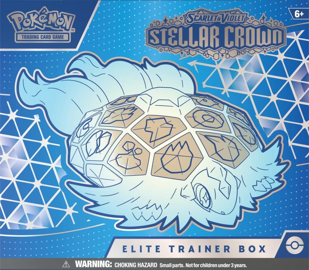 POKÉMON TCG Scarlet & Violet 7 Stellar Crown Elite Trainer Box