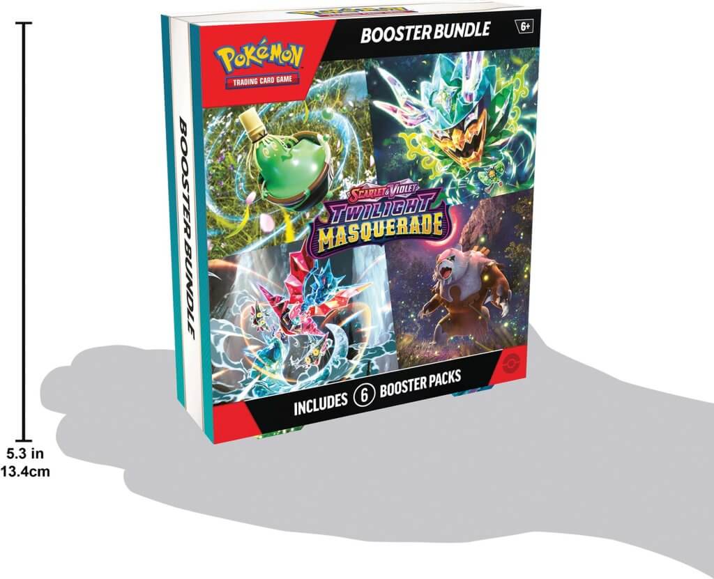 POKÉMON TCG Scarlet & Violet 6 Twilight Masquerade Booster Bundle