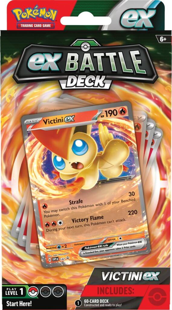 POKÉMON TCG Victini & Miraidon ex Battle Deck