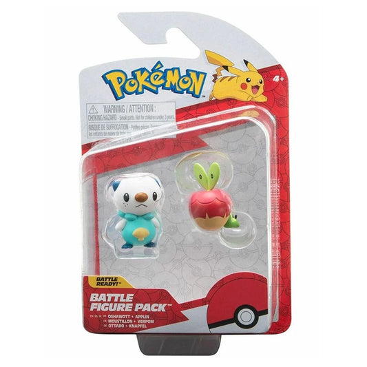 Pokemon Battle Fig Pack - Oshawott and Applin