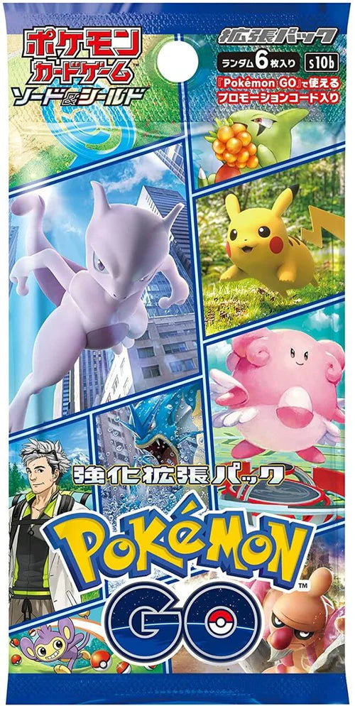 Pokémon GO - Pokémon TCG Sword & Shield S10b Japanese Booster Pack