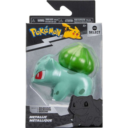 Pokemon Metallic Figure Bulbasaur Select Jazwares