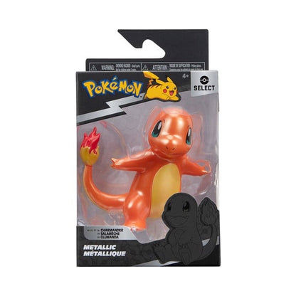 Pokemon Metallic Figure Charmander Select Jazwares