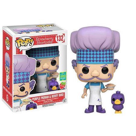 Strawberry Shortcake - Purple Pieman & Berry Bird (Scented) 2016 Summer Convention Exclusive Pop! Vinyl #132