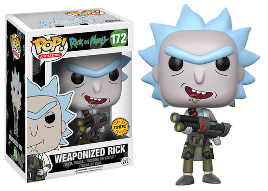 Rick and Morty - Rick Weaponized CHASE Pop! Vinyl #172