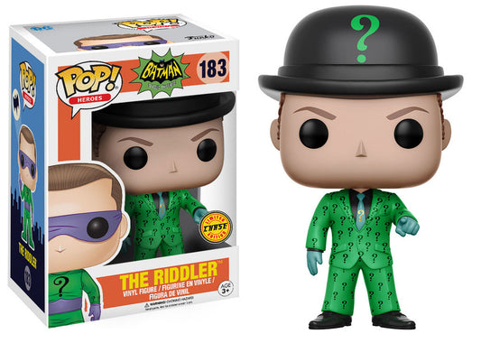 Batman (1966) - Riddler CHASE Pop! Vinyl #183