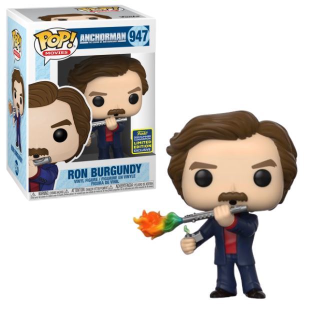 Anchorman - Ron Burgundy 2020 Summer Convention Exclusive Pop Vinyl #947