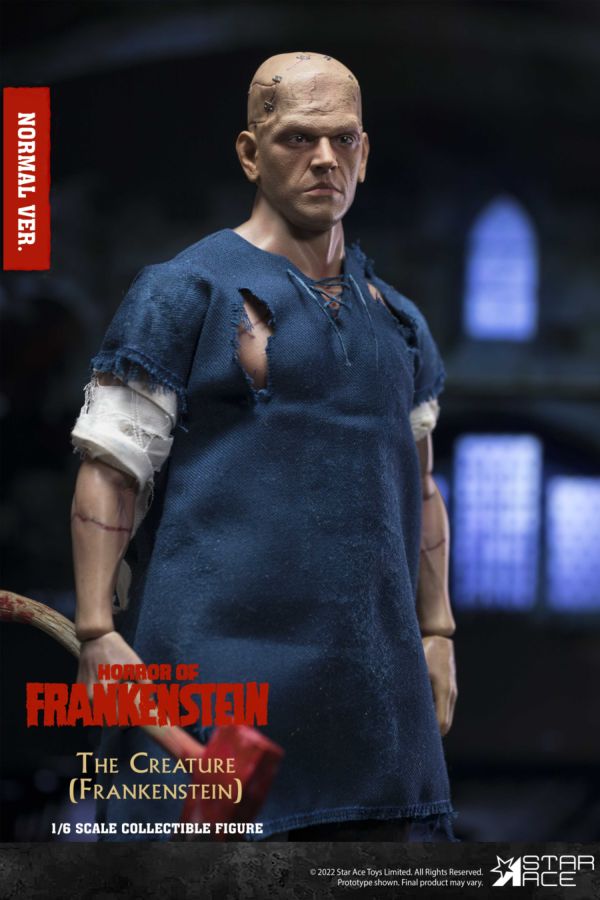 Horror of Frankenstein - The Creature Deluxe 1:6 Scale Action Figure