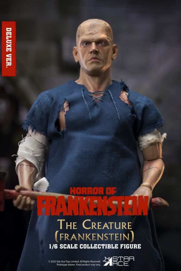 Horror of Frankenstein - The Creature Deluxe 1:6 Scale Action Figure