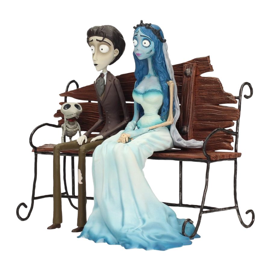 Corpse Bride - Victor and Emily on Bench 1:10 Scale Figure Set