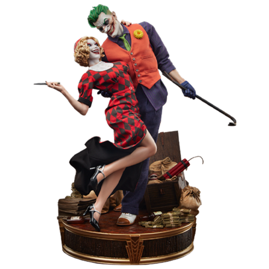 DC Comics - The Joker & Harley Quinn (Lawless Love) Diorama