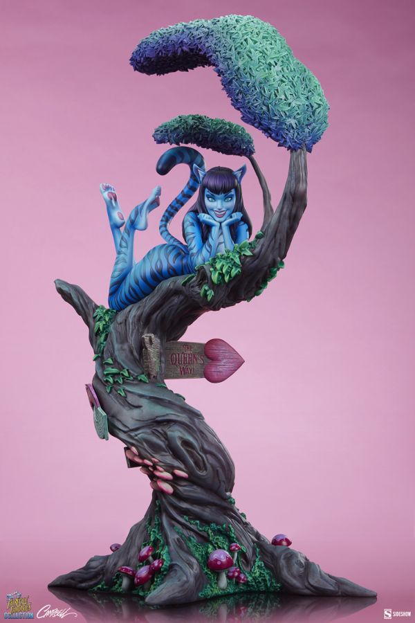 Fairytale Fantasies - Lady Cheshire Cat Deluxe Statue