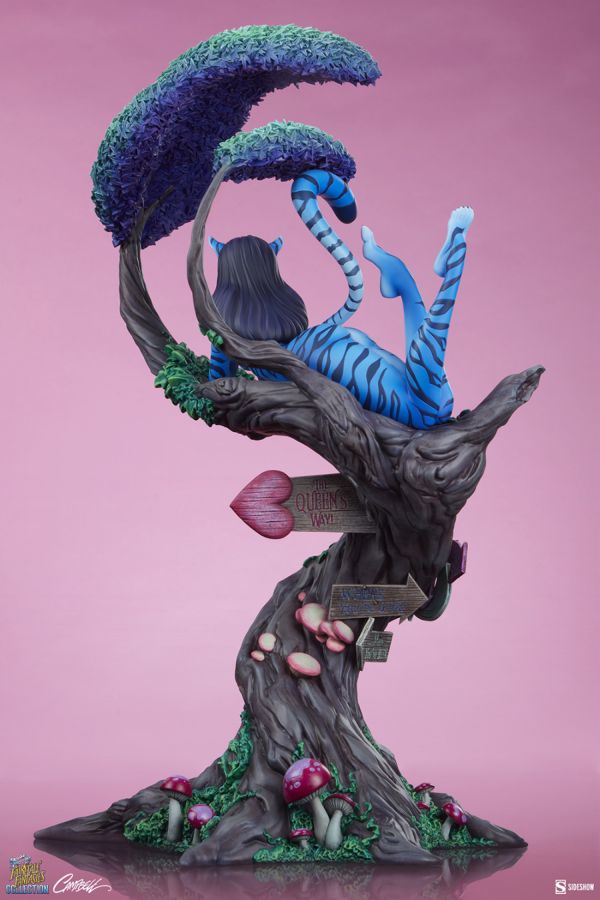 Fairytale Fantasies - Lady Cheshire Cat Deluxe Statue