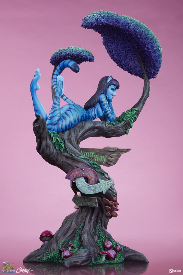 Fairytale Fantasies - Lady Cheshire Cat Deluxe Statue