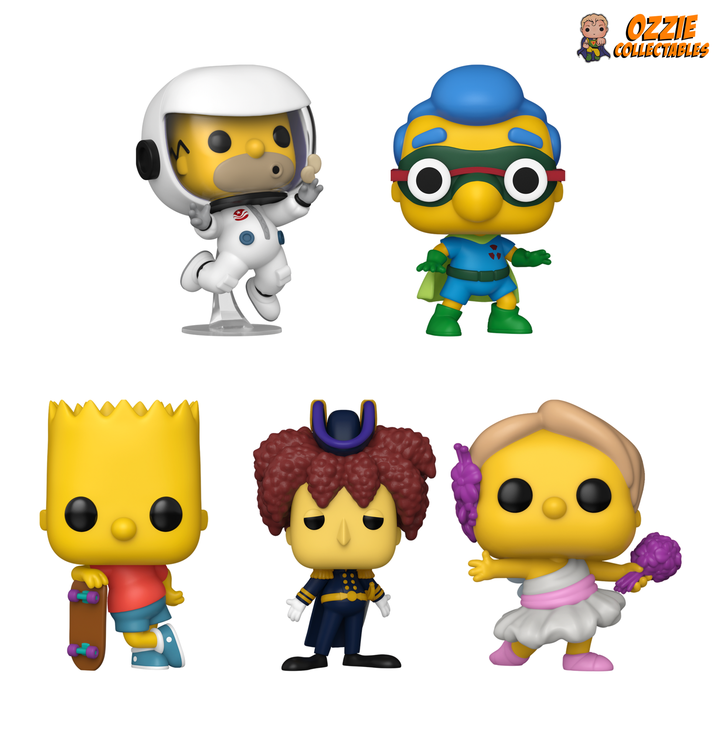 Simpsons 2024 Bundle - 5 POP! Vinyls