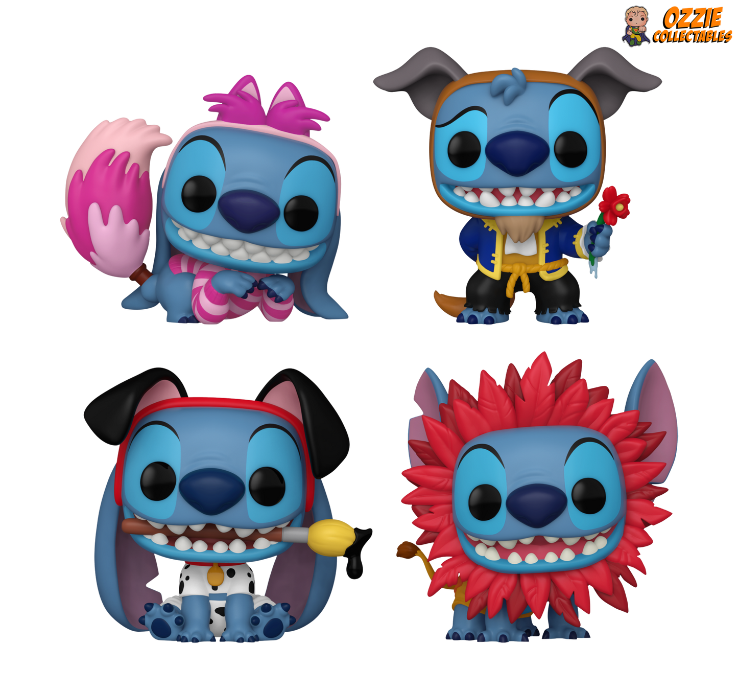 Disney Stitch 2024 Bundle - 4 POP! Vinyls