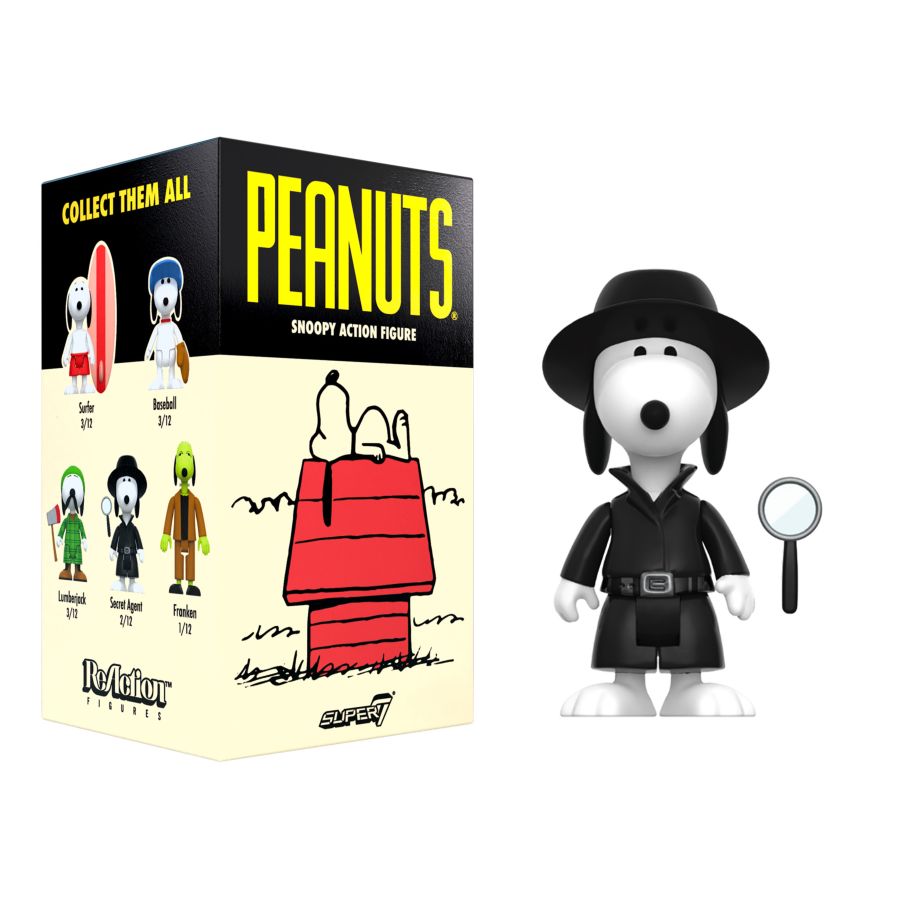 Peanuts - Snoopy ReAction Blind Box (Display of 12)