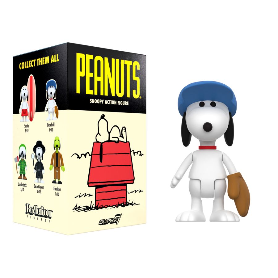 Peanuts - Snoopy ReAction Blind Box (Display of 12)