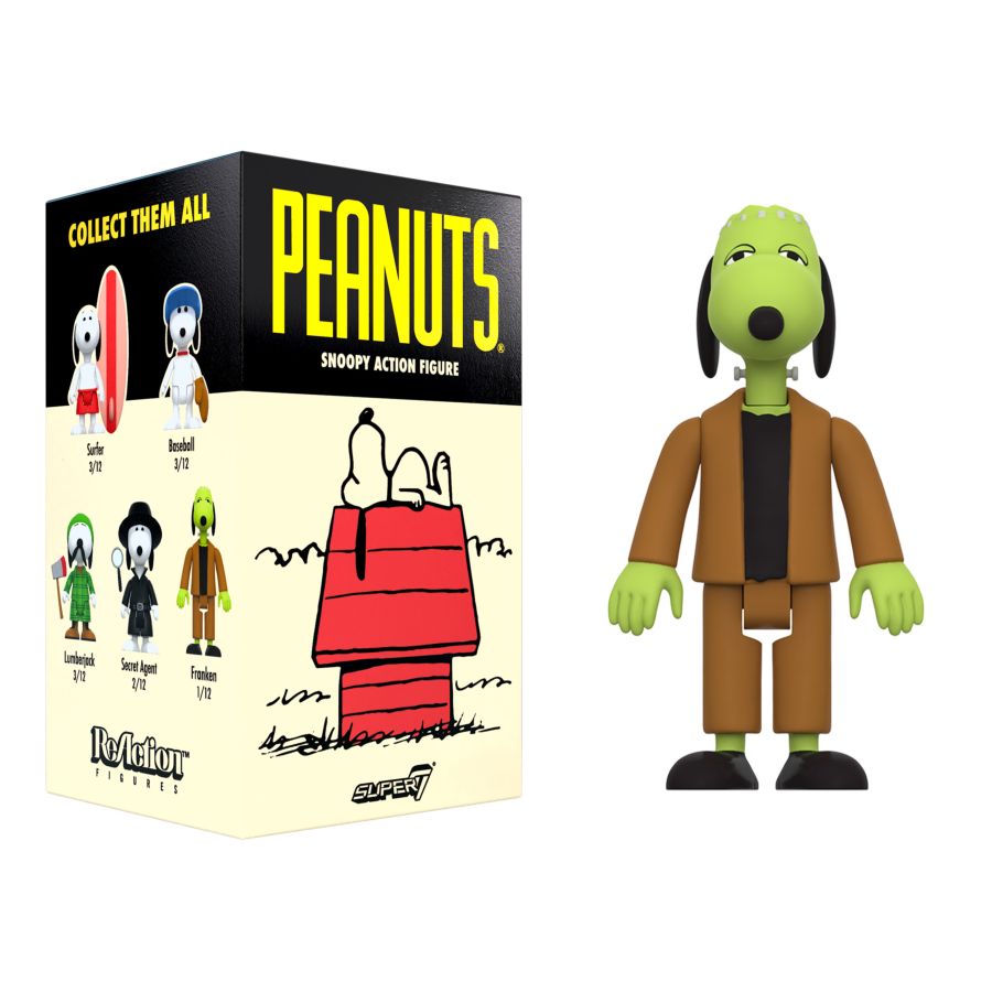 Peanuts - Snoopy ReAction Blind Box (Display of 12)