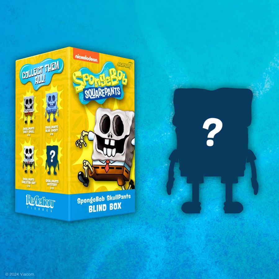 Sponge Bob - Sponge Bob ReAction Wave 01 Blind Box (Display of 12)