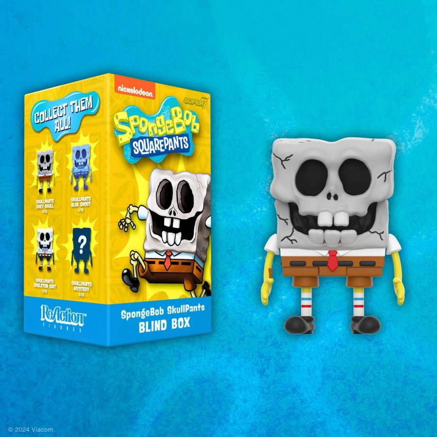 Sponge Bob - Sponge Bob ReAction Wave 01 Blind Box (Display of 12)