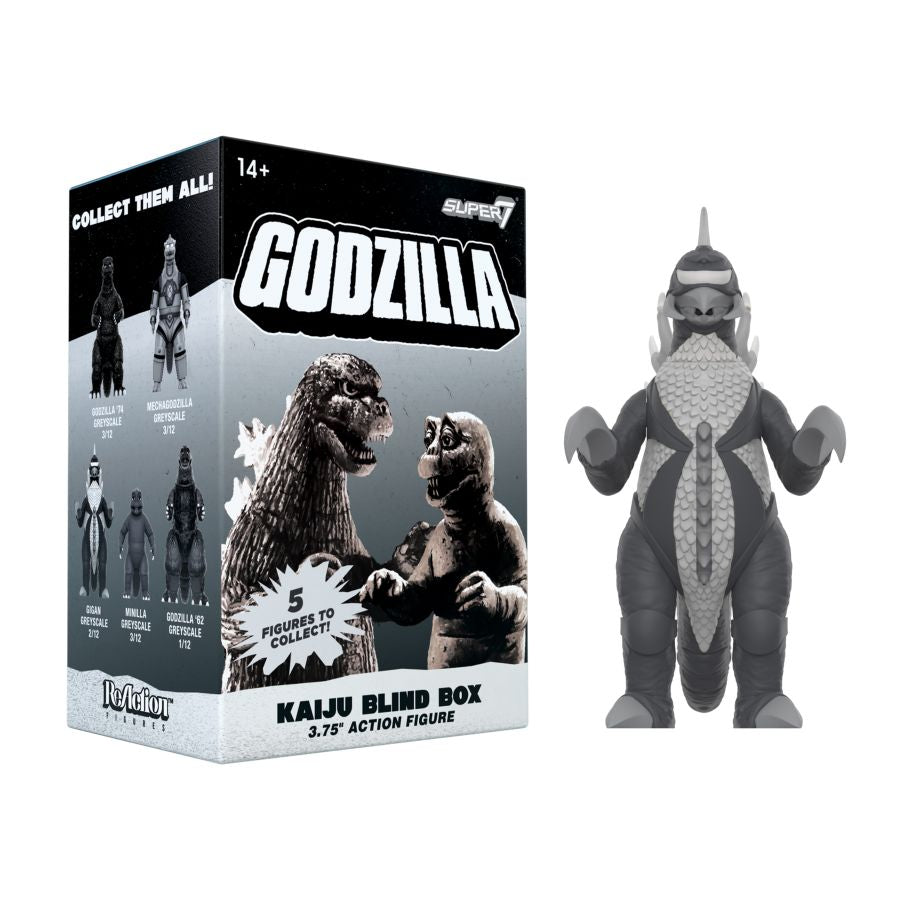 Godzilla - Silver Screen ReAction Blind Box (Display of 12)