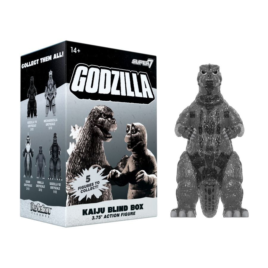 Godzilla - Silver Screen ReAction Blind Box (Display of 12)