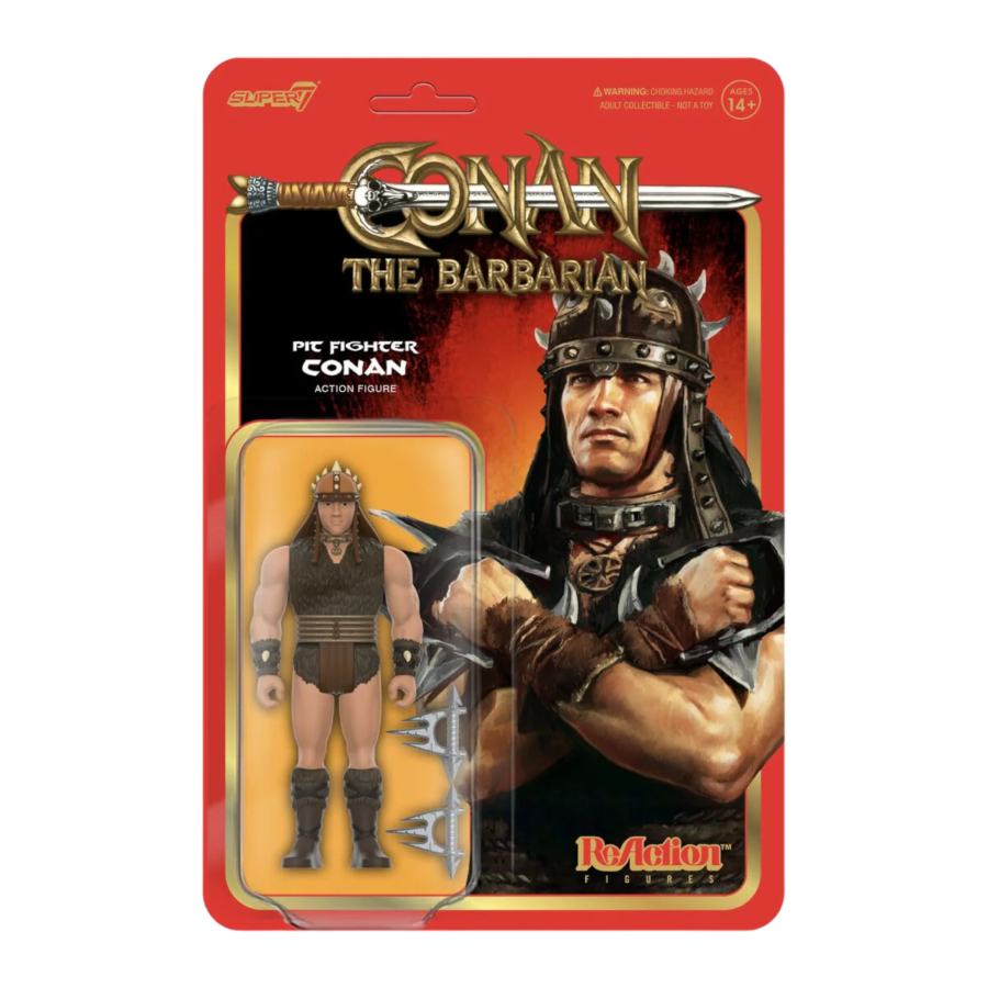 Conan the Barbarian - Pit Fighter Conan Reaction 3.75 Figure