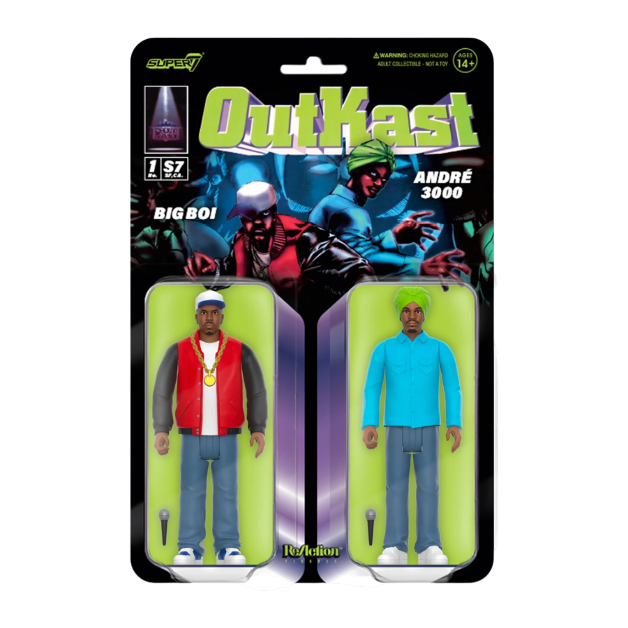 Outkast - OutKast ATLiens ReAction 3.75" Figure 2-Pack