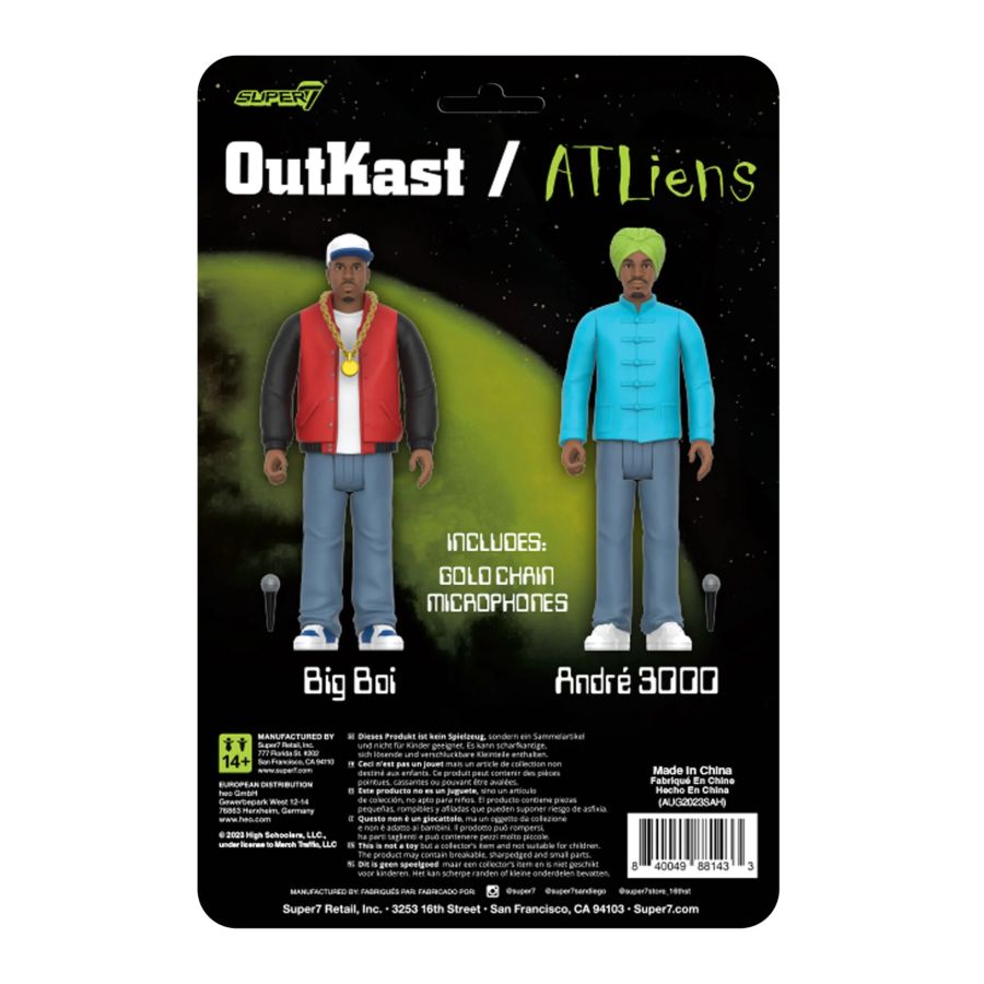 Outkast - OutKast ATLiens ReAction 3.75" Figure 2-Pack