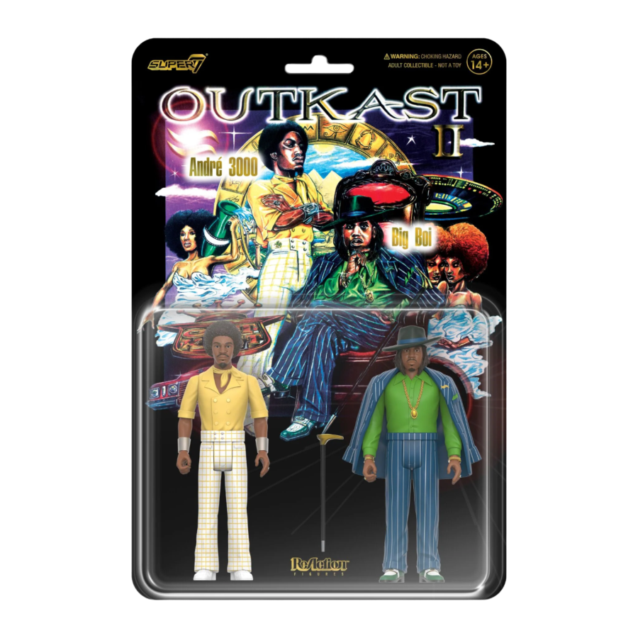 Outkast - OutKast Aquemini ReAction 3.75" Figure 2-Pack