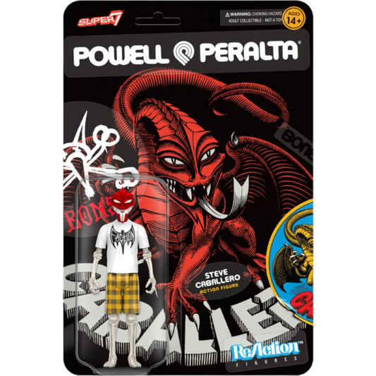 Powell Peralta - Steve Caballero Dragon ReAction 3.75" Figure