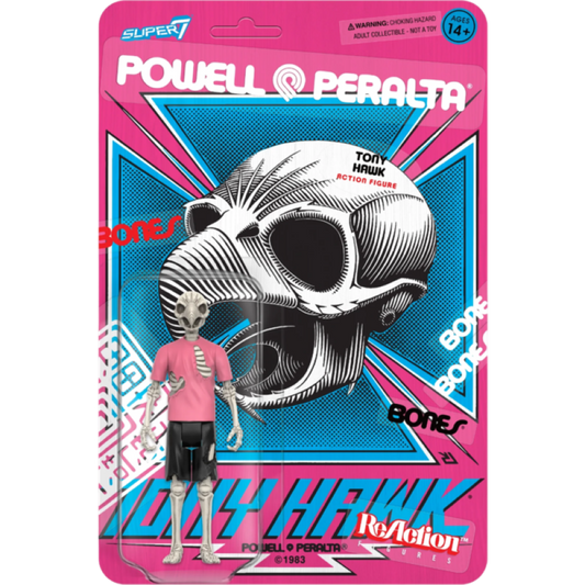 Powell Peralta - Tony Hawk ReAction 3.75 Figure